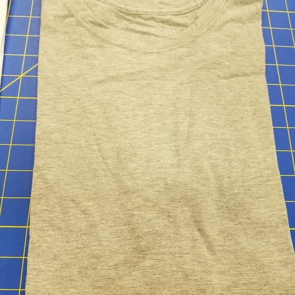 Set 2 Time & Tru Large (12-14) White Gray Tees - Picture 3 of 3